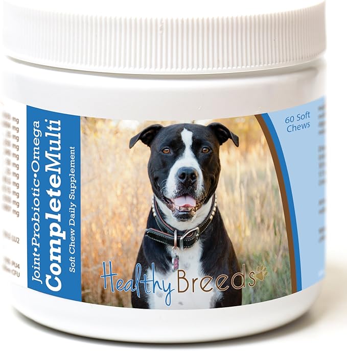 Healthy Breeds Pit Bull All in One Multivitamin Soft Chew 60 Count