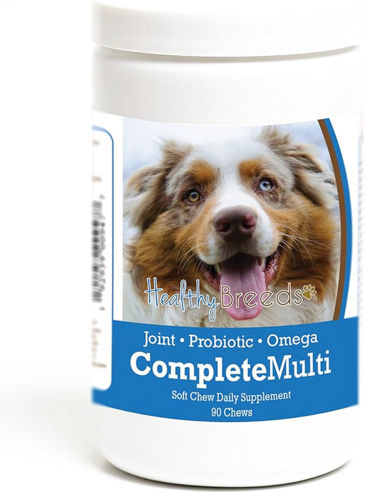 Healthy Breeds Australian Shepherd All in One Multivitamin Soft Chew 90 Count