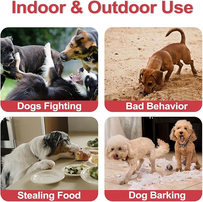 Corrector Spray Dog Trainer, 80ml 6 Pack Corrector Spray for Dogs to Stops Barking, Food Stealing, Dog Fights, Attacks & Unwanted Dog Behaviour, Safe
