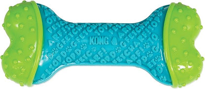 KONG CoreStrength Bone - Dog Dental Chew Toy - Durable, Multi-Layered Dog Toy for Enrichment Play & Dental Care - with Textured Body for Teeth Cleaning - for Small/Medium Dogs