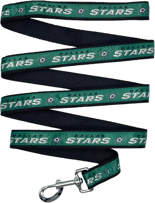 Pets First NHL Dallas Stars Leash for Dogs & Cats, Medium. - Walk Cute & Stylish! The Ultimate Hockey Fan Leash!, Medium (4 ft Long x 0.62 in Width) (STR-3031-MD)