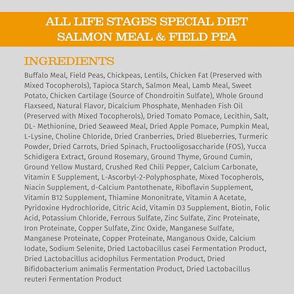 Blackwood Special Diet All Life Stages Dry Dog Food, 30Lb., Salmon Meal & Field Pea Recipe, Sensitive Skin and Stomach, Grain Free Dog Food