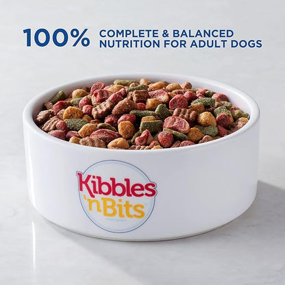Kibbles 'N Bits Original Savory Beef & Chicken Flavors Dry Dog Food, 16 Pound Bag
