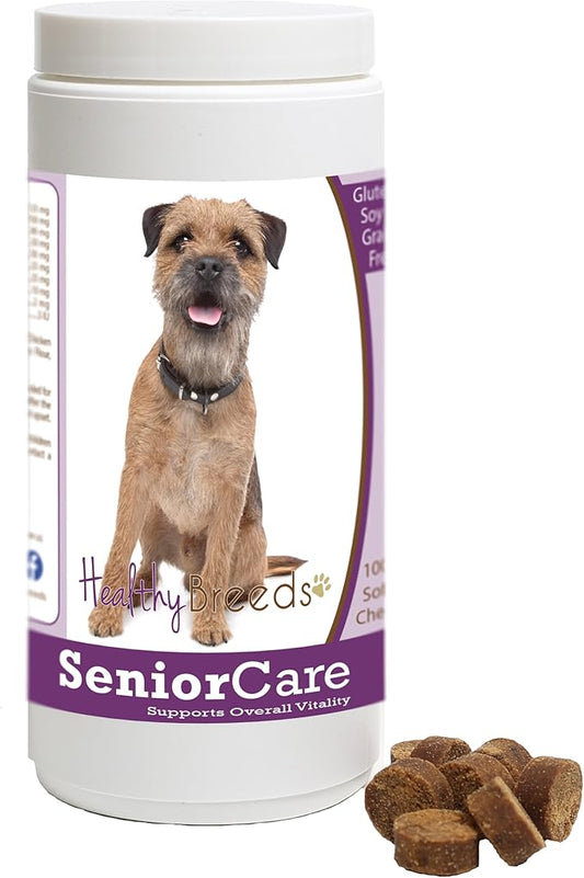 Healthy Breeds Border Terrier Senior Dog Care Soft Chews 100 Count