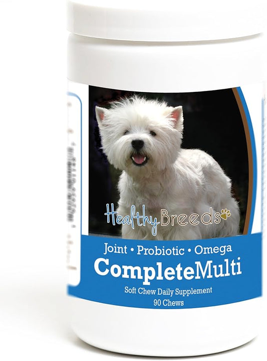 Healthy Breeds West Highland White Terrier All in One Multivitamin Soft Chew 90 Count