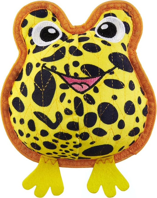 Outward Hound Xtreme Seamz Dart Frog Squeaky Durable Dog Toy