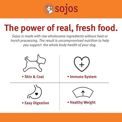 Sojos Complete Lamb Recipe Adult Grain-Free Freeze-Dried Raw Dog Food, 1.75 Pound Bag