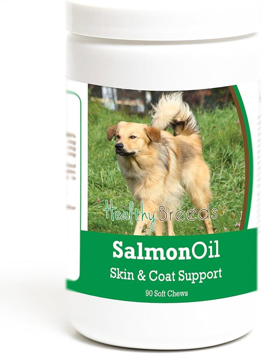 Healthy Breeds Chinook Salmon Oil Soft Chews 90 Count