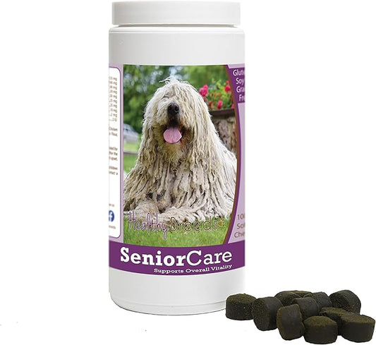 Healthy Breeds Komondorok Senior Dog Care Soft Chews 100 Count