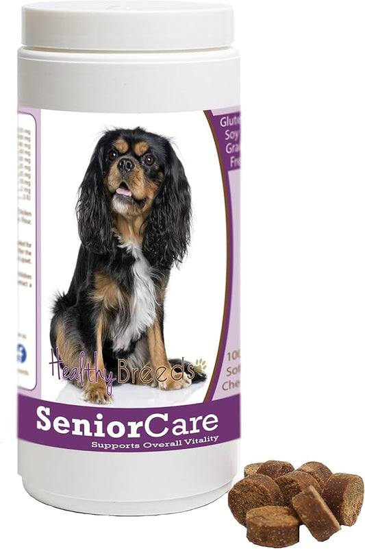 Healthy Breeds Cavalier King Charles Spaniel Senior Dog Care Soft Chews 100 Count