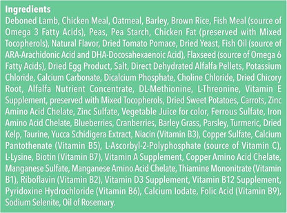 Blue Buffalo Life Protection Formula Natural Puppy Dry Dog Food, Lamb and Oatmeal 34-lb