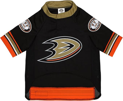 Pets First NHL Anaheim Ducks Jersey for Dogs & Cats, Medium. - Let Your Pet be a Real NHL Fan!