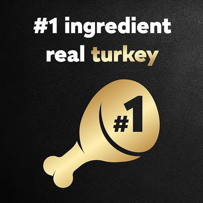 CESAR Adult Wet Dog Food Classic Loaf in Sauce Turkey Recipe, 3.5 oz. Easy Peel Trays, Pack of 24
