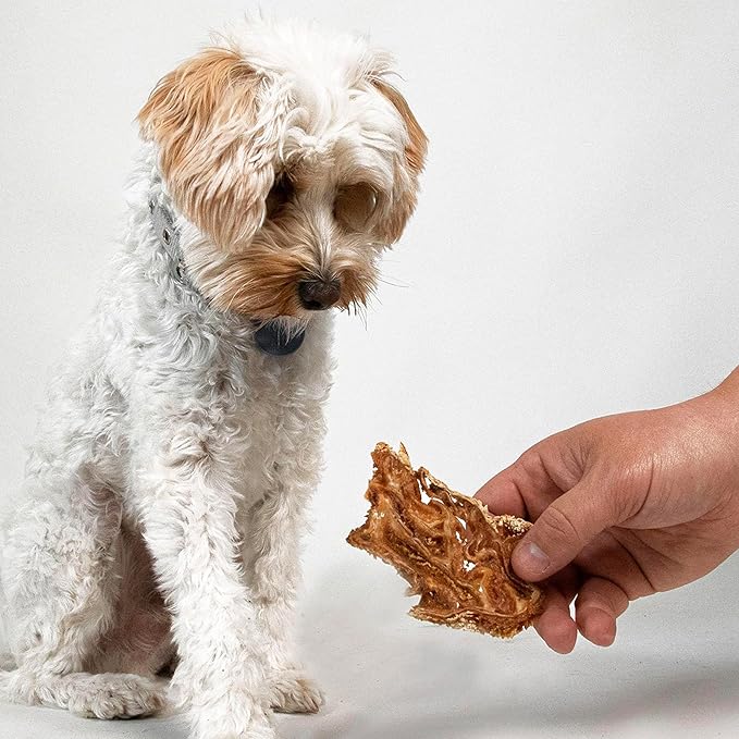 Pupford Lamb Jerky Treats for Dogs for Large & Small Dogs of All Ages | Made in USA, 100% Real Meat & No Fillers | Dogs Love These Tasty Dog Snacks (Lamb 7 oz)