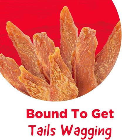 Country Kitchen Chicken Jerky Tender Dog Treats, High Protein, Low Fat, No Artificial Colors, 16 oz