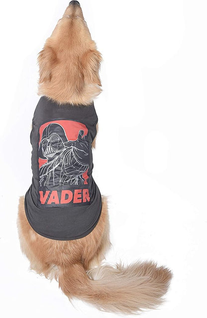 Star Wars for Pets Darth Vader Dog Tank - Dog Shirt for Large Dogs - Size Large - Darth Vader Shirt for Pets - Soft, Cute, and Comfortable Dog Clothing and Apparel, Cute Dog Clothes