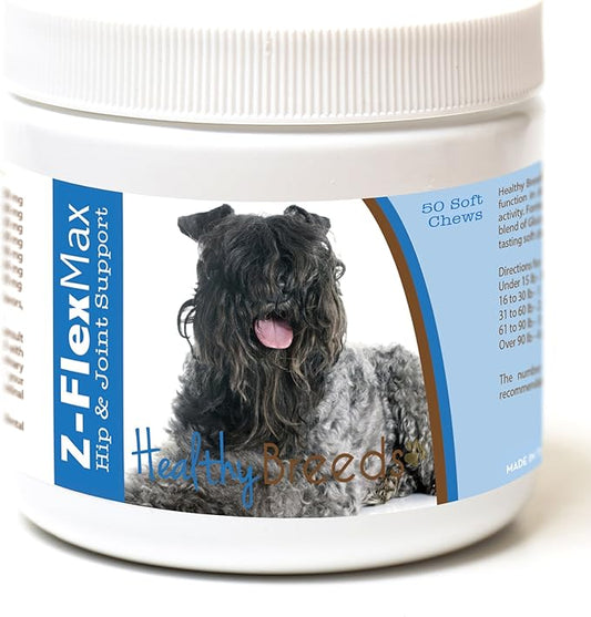 Healthy Breeds Kerry Blue Terrier Z-Flex Max Hip and Joint Soft Chews 50 Count