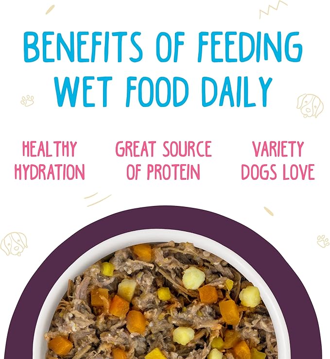 Weruva Classic Dog Food, Variety Pack, Chicken Free, Just 4 Me, Wet Dog Food, 14oz Cans (Pack of 12)
