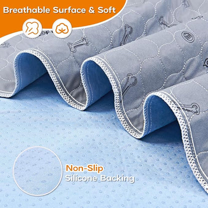 Washable Pee Pads for Dogs(Playpen not Included), 71" Diameter Reusable Puppy Pads with Super Absorbent, Specifically Designed for 24inch 8 Panels Dog Playpen-Octagon