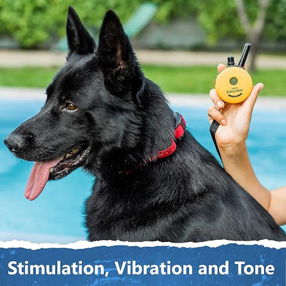 Mini Educator ET-302-1/2 Mile Rechargeable Dog Trainer Ecollar with Remote for Small, Medium, and Large Dogs by E-Collar Technologies - Electric, Vibration, Tone, and Stimulation Collar