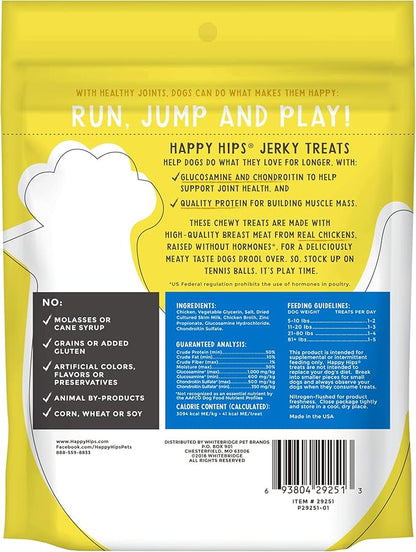Jerky Dog Treats, Chicken, 4 oz. Pouch