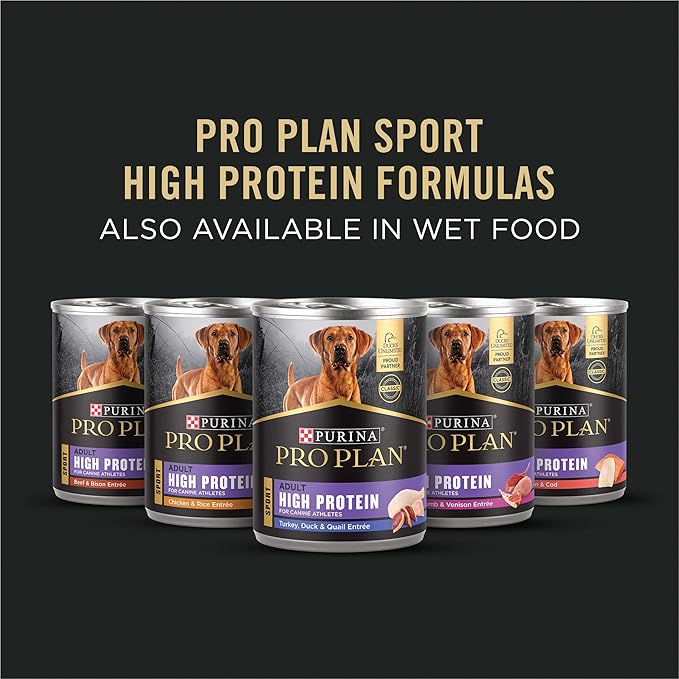 Purina Pro Plan SPORT Adult 7+ Performance 30/17 Chicken & Rice Forumula Dry Dog Food - 4 lb. Bag