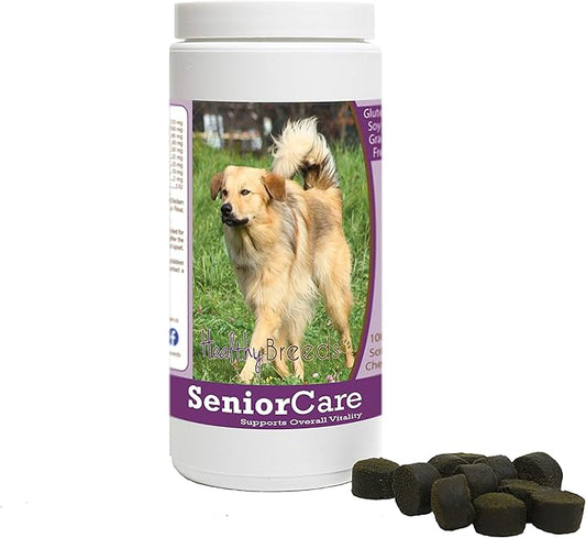 Healthy Breeds Chinook Senior Dog Care Soft Chews 100 Count
