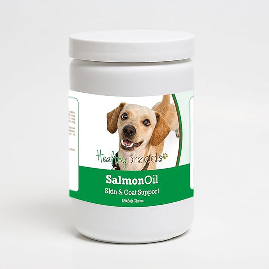 Healthy Breeds Chiweenie Salmon Oil Soft Chews 120 Count