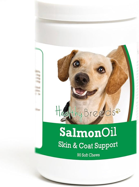 Healthy Breeds Chiweenie Salmon Oil Soft Chews 90 Count