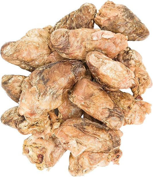 hotspot pets Freeze Dried Duck Heart Treats for Cats & Dogs - 1LB BIG BAG - Single Ingredient All Natural Grain-Free Duck Hearts - Perfect for Training, Topper or Snack - Made in USA