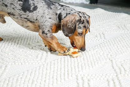 Hartz Chew ‘n Clean Chew Toy and Treat in One Chicken Flavored Tri-Point Dog Toy, Small