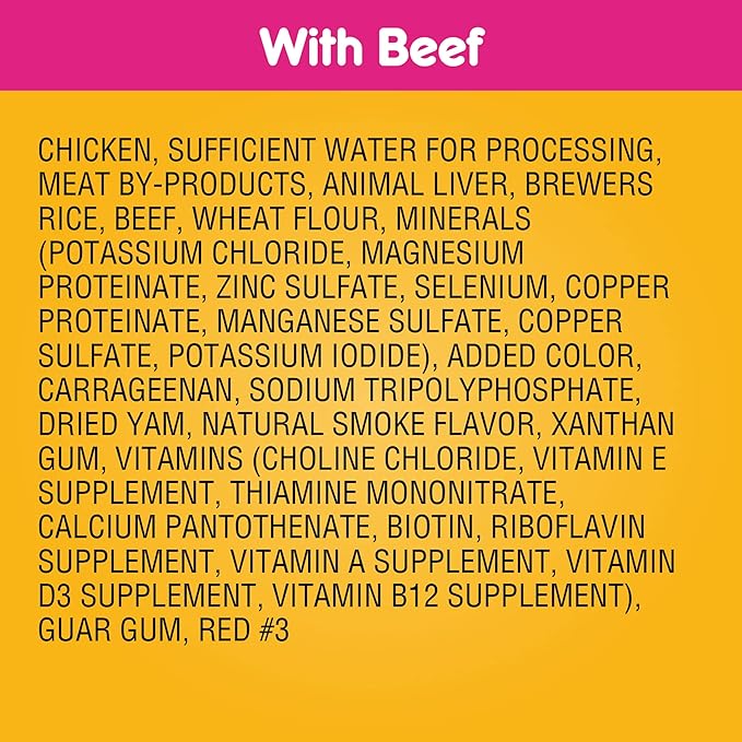 PEDIGREE CHOPPED GROUND DINNER Adult Canned Soft Wet Dog Food with Beef, 13.2 oz. Cans (Pack of 12)