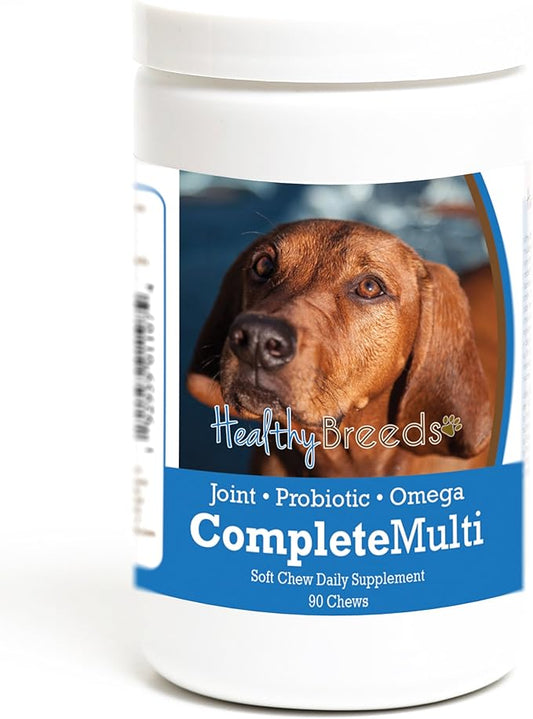 Healthy Breeds Redbone Coonhound All in One Multivitamin Soft Chew 90 Count