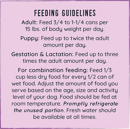 Hound & Gatos Wet Dog Food, 98% Turkey & Liver, case of 12, 13 oz cans