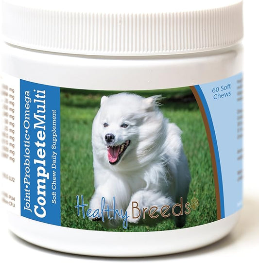 Healthy Breeds American Eskimo Dog All in One Multivitamin Soft Chew 60 Count