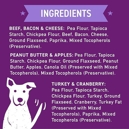 Cloud Star Wag More Bark Less Crunchy Grain Free Dog Treats, Assorted Flavors, 14 oz. Box