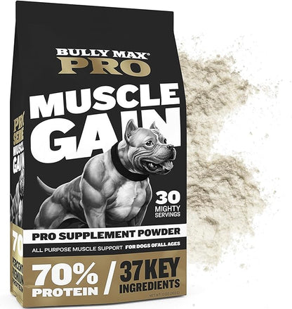 Bully Max Protein Powder for Dogs | Supports Muscle Building & Muscle Gain | #1-Rated Performance Brand Since 2009 | for Dogs of all Ages | 368 Grams
