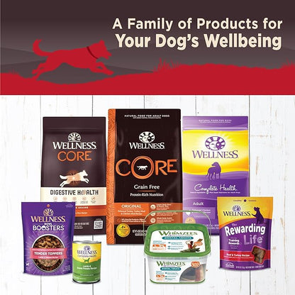 Wellness Natural Pet Food CORE Natural Wet Grain Free Canned Dog Food, Beef, Venison & Lamb, 12.5-Ounce Can (Pack of 12)