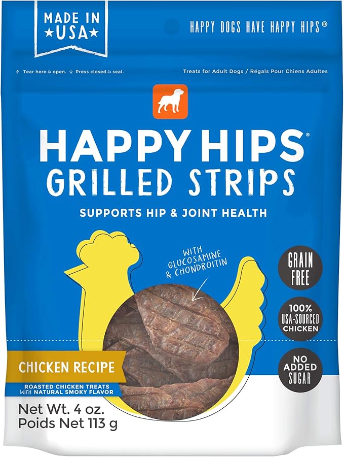 Grilled Dog Treats, Chicken, 4 oz. Pouch