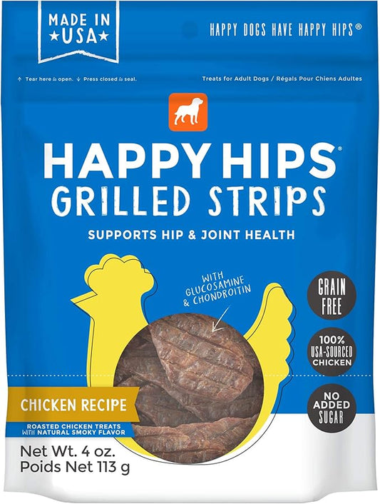 Grilled Dog Treats, Chicken, 4 oz. Pouch