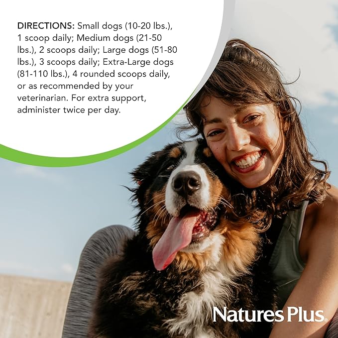 NaturesPlus FurBaby Digestive Support for Dogs - 7.4 oz - Promotes Optimal Digestion - Non-GMO - 60 Servings