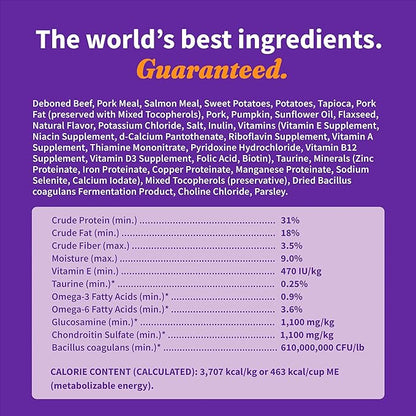 Halo Elevate Dry Dog Food, Grain Free Red Meat Recipe, 20lb