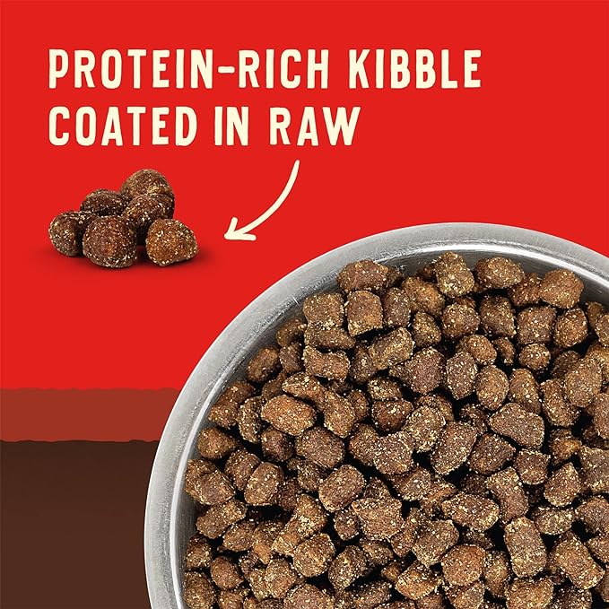 Stella & Chewy's Wild Red Dry Dog Food Raw Coated High Protein Grain & Legume Free Red Meat Recipe, 3.5 lb. Bag