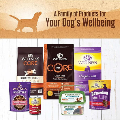 Wellness Natural Pet Food 95% Chicken Natural Wet Grain Free Canned Dog Food, 13.2-Ounce Can (Pack of 12)