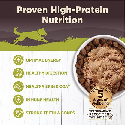 Wellness Natural Pet Food CORE Natural Wet Grain Free Canned Weight Management Dog Food, 12.5-Ounce Can (Pack of 12)