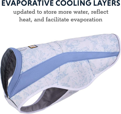 Ruffwear, Swamp Cooler Dog Vest, Evaporative Cooling for Hot Weather, Compatible with Most Harnesses, Heliotrope Purple, X-Small