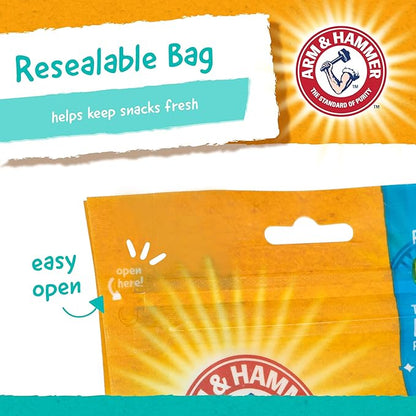 Arm & Hammer for Pets Ringers Dental Treats for Dogs Dog Dental Chews Fight Bad Dog Breath, Plaque & Tartar Without Brushing Fresh Mint Flavor, Dental Dog Chews (Pack of 24, 120 Count Total)