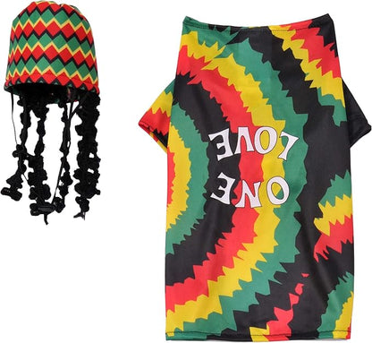 Rubie's Pet Costume, X-Large, Rasta Dog