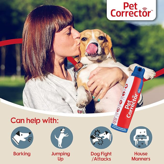 PET CORRECTOR Dog Trainer, 200ml. Stops Barking, Jumping Up, Place Avoidance, Food Stealing, Dog Fights & Attacks. Help stop unwanted dog behavior. Easy to use, safe, humane and effective.