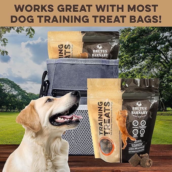 BRUTUS & BARNABY Training Treats for Dogs - Sweet Potato & Chicken - All-Natural Healthy Low Calorie Treat - Great to Use for Rewards in Training Your Puppy Or Dog